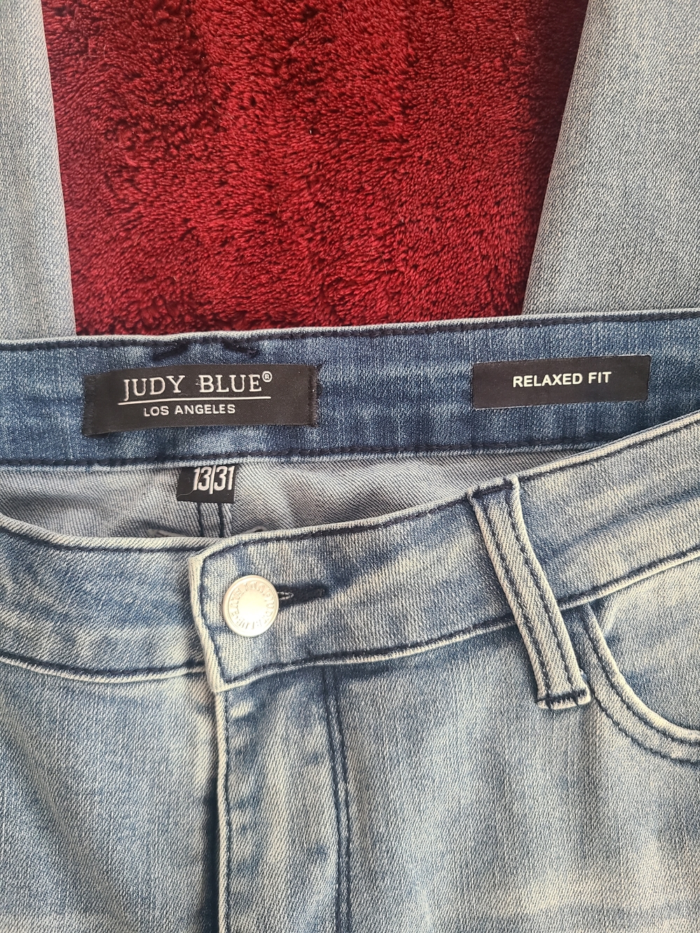 Judy Blue Relaxed Fit Women's Light Wash Jeans